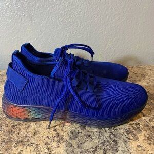 Epic Step Vibrant blue slip on mesh sneakers size 9